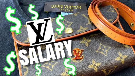 how much do you get paid working at louis vuitton|Louis Vuitton model salary.